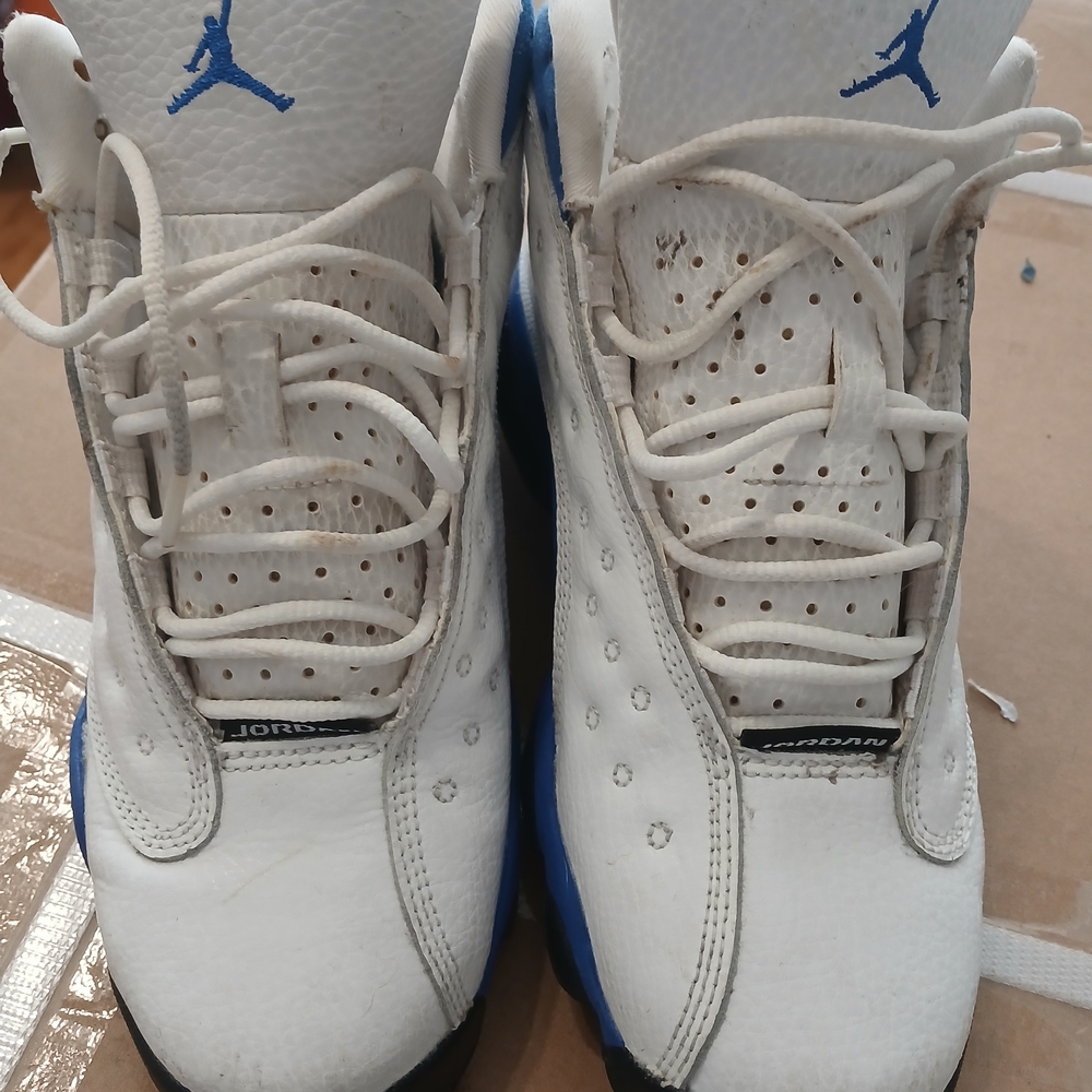 Jordan Kids Sneakers White and Blue